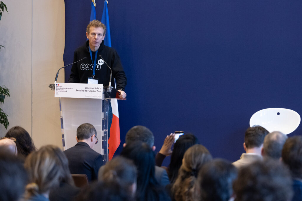 Intervention de Gilles Babinet, entrepreneur et président de la mission Café IA